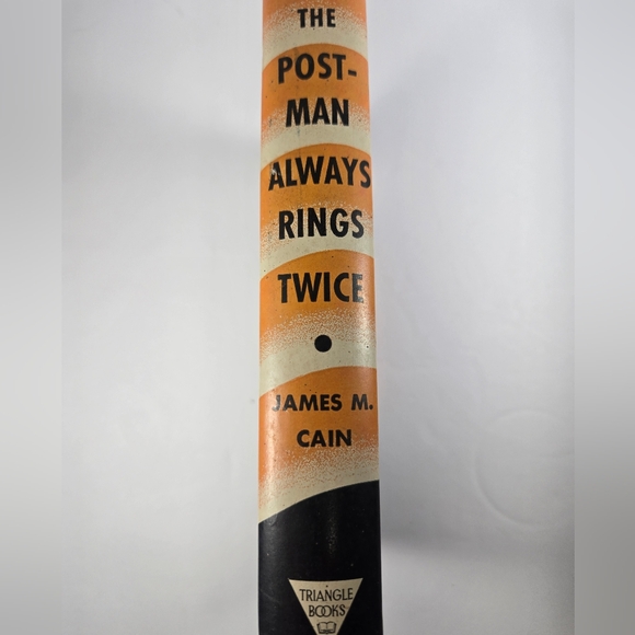 The Postman Always Rings Twice HC Book+DJ James M Cain 1938 Very Good Condition - Picture 8 of 10